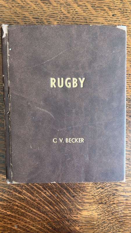 1919 Rugby by C.V. Becker, High Quality Replica