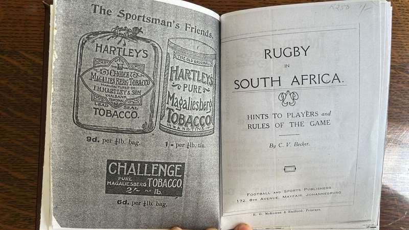 1919 Rugby by C.V. Becker, High Quality Replica