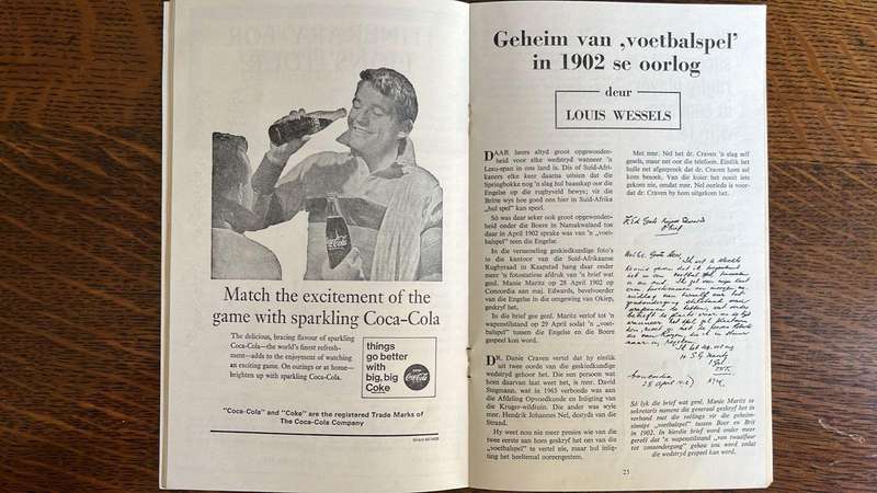 1968 SA Rugby Year Book, details below