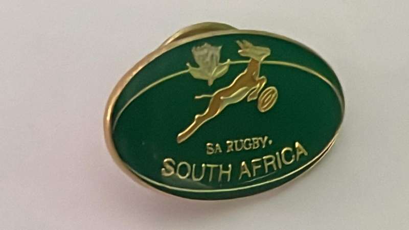 1994 European Tour by SA Technikon Brochure & Springbok Pin, details below