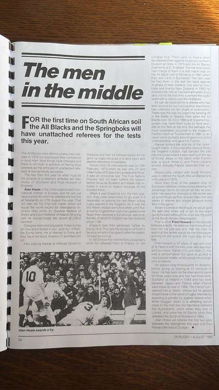 1985 New Zealand Tour That Never Happened Documents, details below