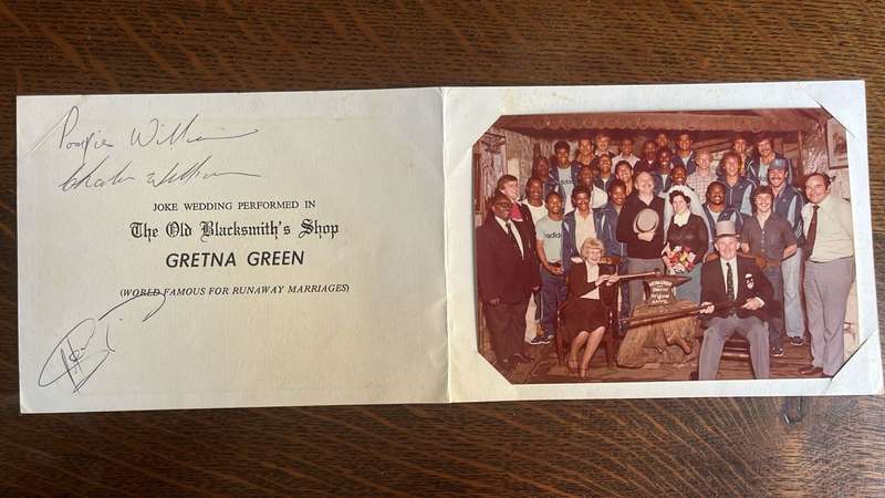 1979 South African Barbarians 1st Mixed Race Squad International Tour Ephemera, details below