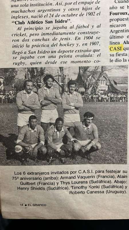 El Gráfico Signed Magazine & Cloth Badge, details below