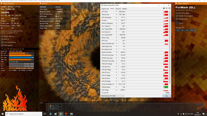 Palit GeForce RTX3080 10GB Graphics Card