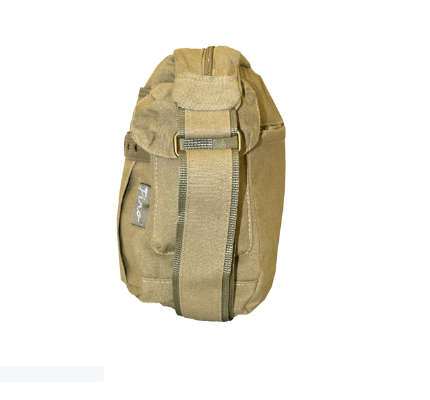 Retro Canvas / Messenger Bag in Khaki