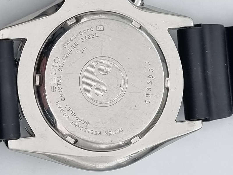 ## Seiko Divers watch - adjustable Large wrist fit - Good condition ##