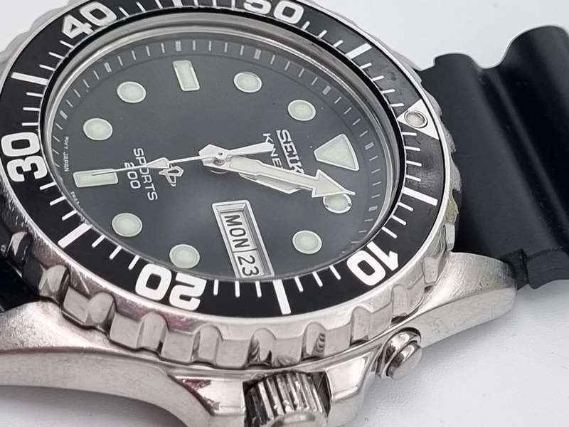 ## Seiko Divers watch - adjustable Large wrist fit - Good condition ##