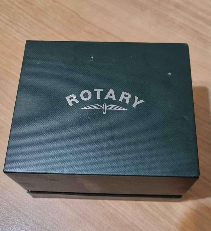 ##  Rotary Swiss Chronograph watch - Medium wrist fit - Box and Manual - Good condition ##