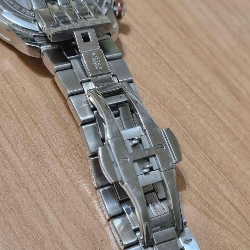 ##  Rotary Swiss Chronograph watch - Medium wrist fit - Box and Manual - Good condition ##