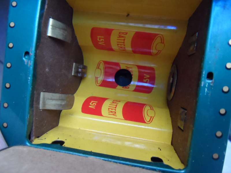 VINTAGE MODERN TOYS TIN LOCOMOTIVE- MADE IN JAPAN