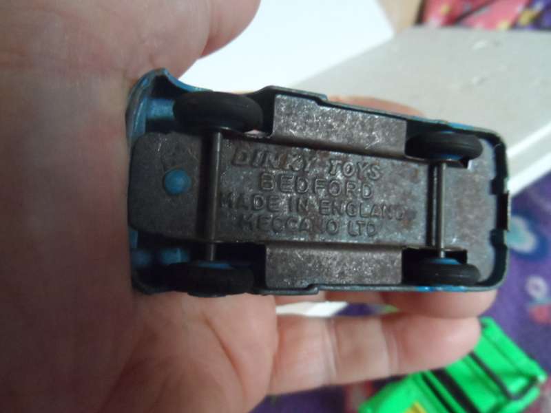 ORIGINAL VINTAGE DINKY TOYS DIECAST 481 CA BEDFORD OVALTINE VAN 1950s   [M43]