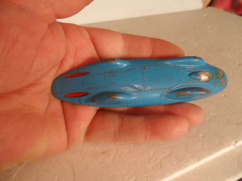 ORIGINAL CORGI #153 PROTEUS CAMPBELL BLUEBIRD RECORD CAR   [m25]