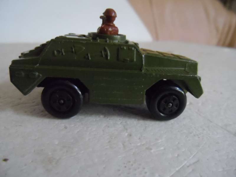 Matchbox Superfast No28 Stoat Rolamatics (Army Green)