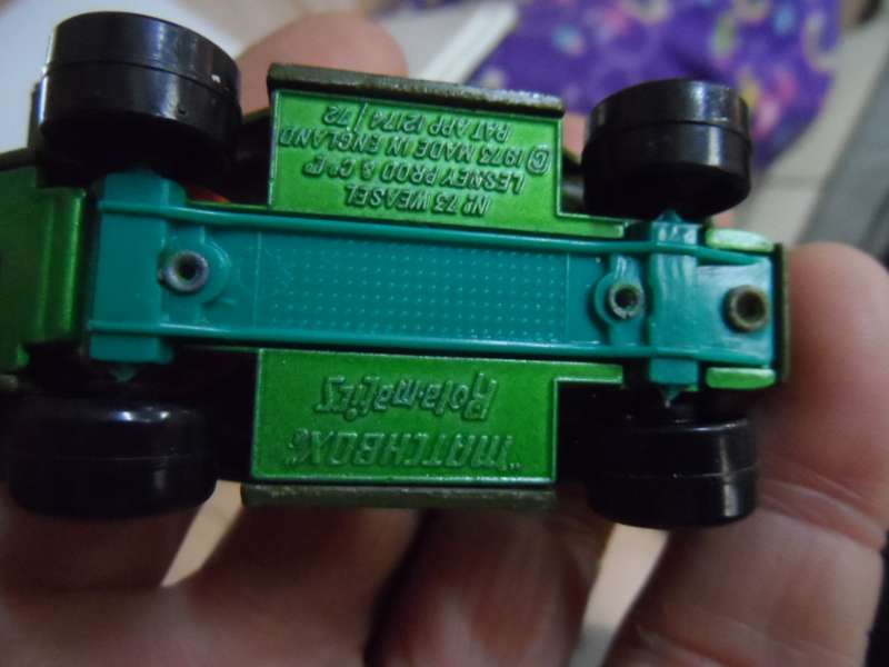 1973 Matchbox Rola-Matics Weasel No.73 Green Tank Lesney Near Mint