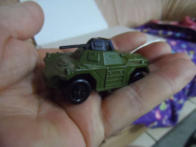 1973 Matchbox Rola-Matics Weasel No.73 Green Tank Lesney Near Mint