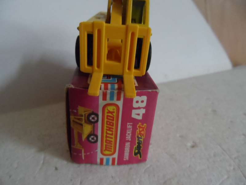 Matchbox Superfast No 48 Sambron Jacklift In Original Box -  Mint Vintage