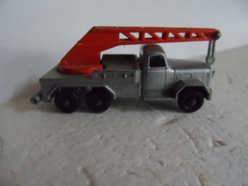 Matchbox Lesney Moko 30b Magirus Deutz Crane Truck 1961 BPW Regular Wheels