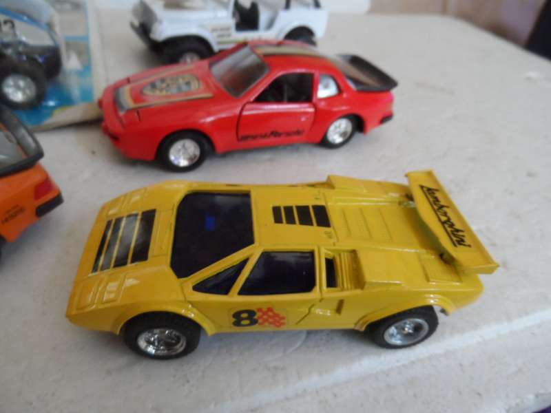 COLLECTION OF DIECAST CARS, 4 WITH PACKAGING-ONE BID FOR ALL   [M11]