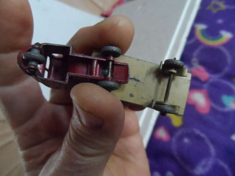 VINTAGE MATCHBOX LESNEY No.10b SCAMMELL MECHANICAL HORSE , 1957  [LARGER VERSION]