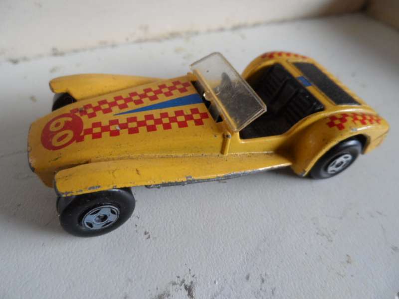 MATCHBOX SUPERFAST No.60 LOTUS SUPER SEVEN MADE IN ENGLAND 1975 - 1977 BY LESNEY