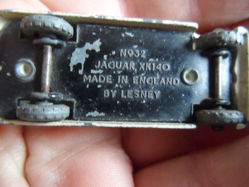 Vintage Matchbox Series No. 32 Jaguar XK 140