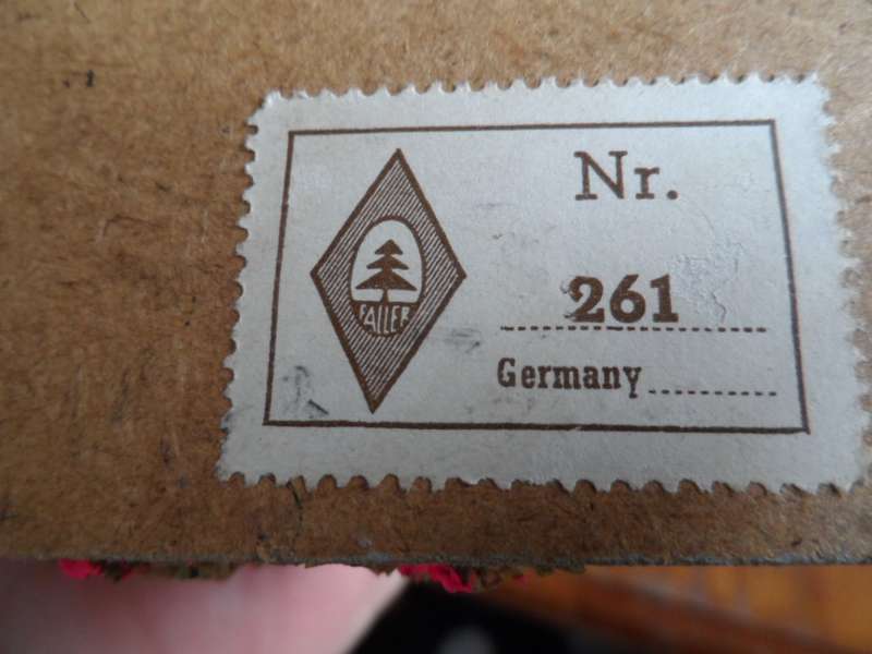 VINTAGE FALLER 216 HO BUILDING IN ORIGINAL CARDBOARD BOX.