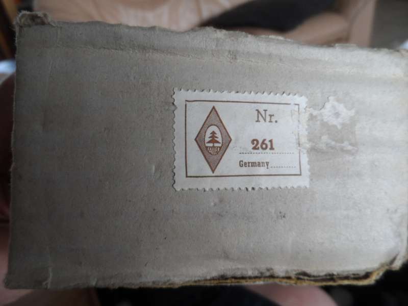 VINTAGE FALLER 216 HO BUILDING IN ORIGINAL CARDBOARD BOX.