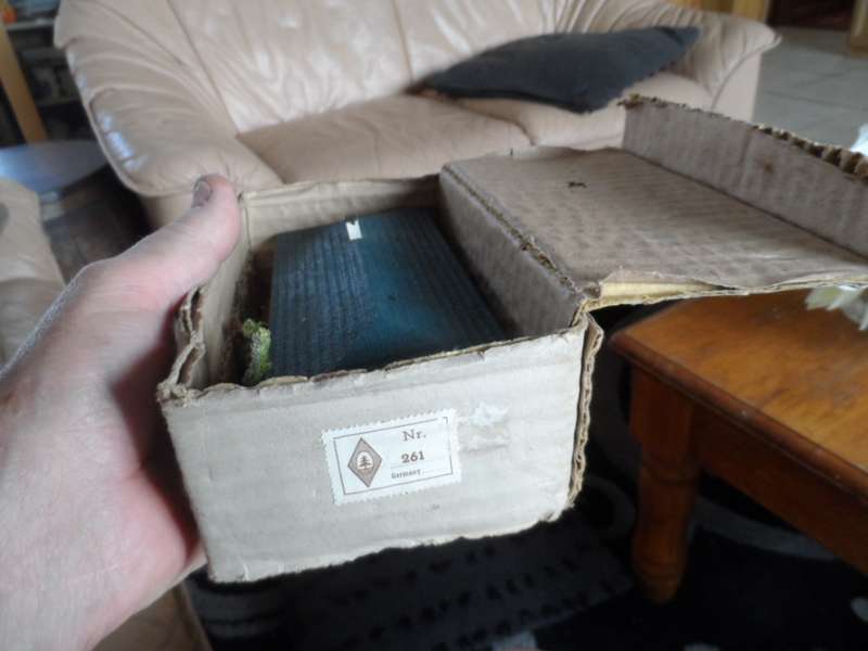 VINTAGE FALLER 216 HO BUILDING IN ORIGINAL CARDBOARD BOX.