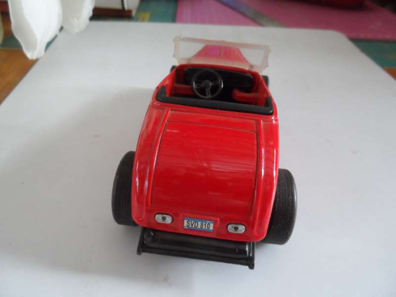 Smart Toys 1932 Ford Highboy Hot Rod 1:27 Scale Die-cast Metal Car Red  - [m53]