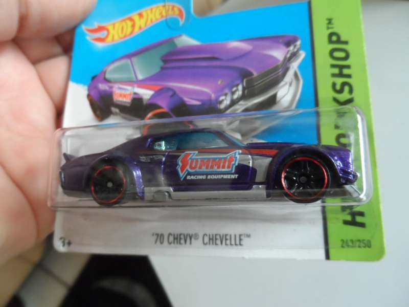 hot wheels 70 Chevy Chevelle hw workshop 2014 243/250 summit  [M56]
