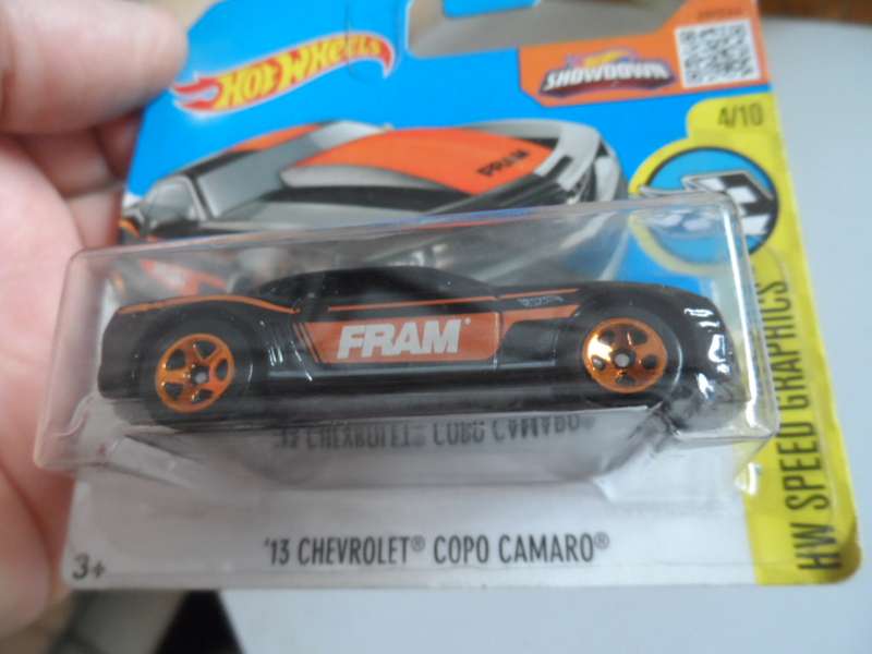 2015 Hot Wheels 13 Chev Camaro copo [M56]