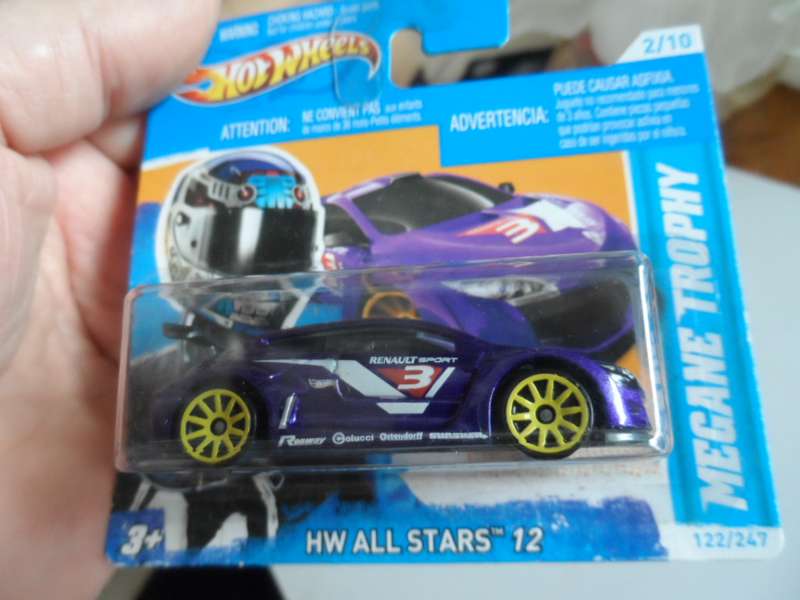 HOT WHEELS MEGANE TROPHY ALL STARS NO 3  [M50]