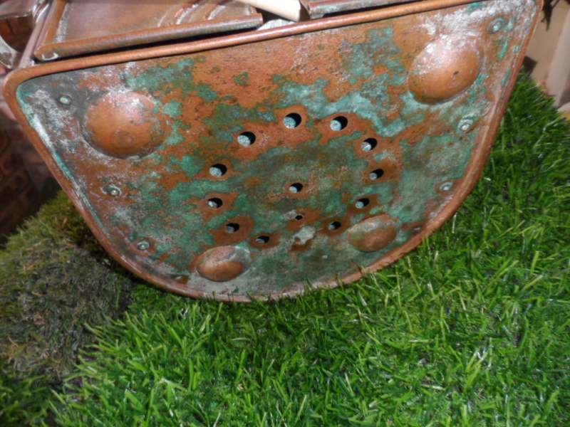 VINTAGE SHIPS COPPER LANTERN.