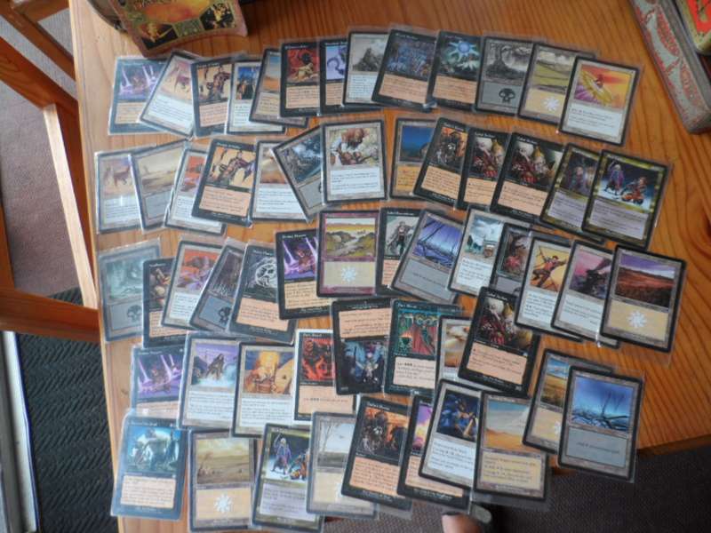 magic the gathering cards, 58 in total, one bid for all