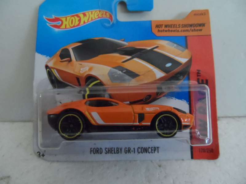 hot wheels ford shelby gr-1 concept- sealed short card-[m49]