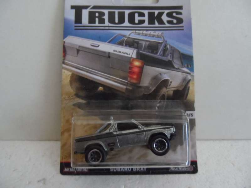 Hot Wheels Trucks Car Culture Subaru Brat sealed long cars- [m53]