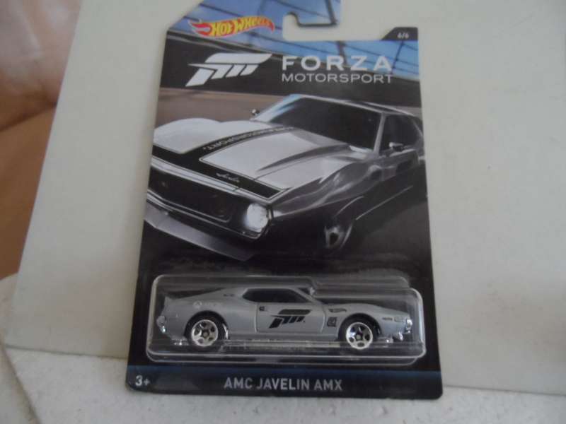 AMC AMX Javelin Forza diecast X-Box Mattel Hot Wheels 401 spoiler-sealed long card-[m47]