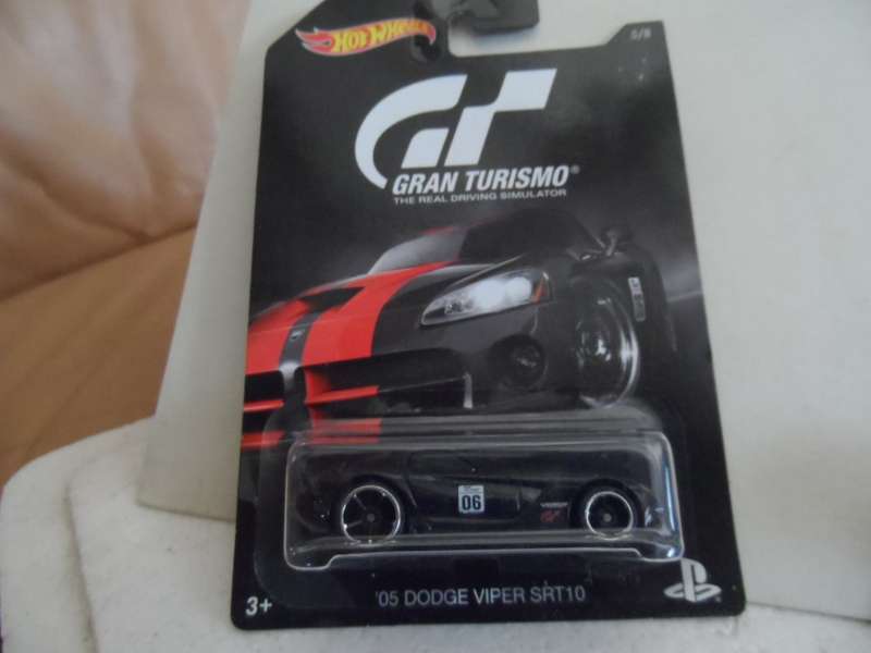 Hot Wheels '05 Dodge Viper SRT10 5/8 - 2016 Gran Turismo-SEALED LONG CARD-[M56]