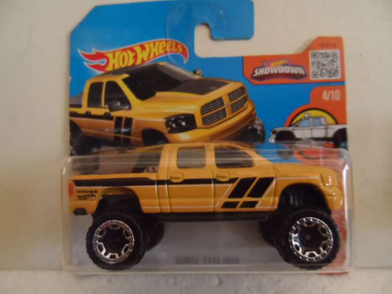 HOT WHEELS 2016 HOT TRUCKS SERIES DODGE RAM 1500-SEALED SHORT CARD-[M56]
