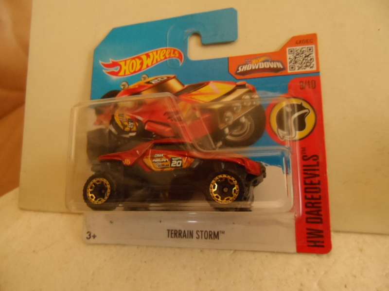 Hot Wheels HW Daredevils Terrain Storm #9/10 154/250 -sealed short card-[m57]