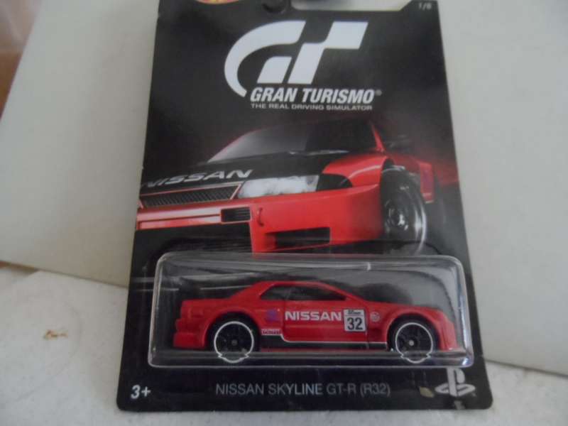 Hot Wheels 2025 Gran Turismo 2016 - Nissan Skyline GT-R (R32) -sealed long card- [m57]