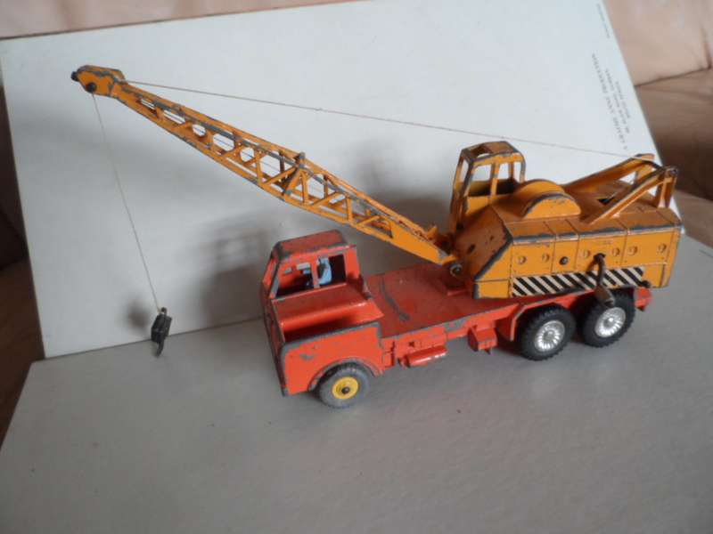 Dinky Supertoys Meccano - #972 20 Ton Lorry - Mounted Crane - Made in England [d24]