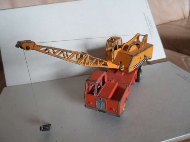 Dinky Supertoys Meccano - #972 20 Ton Lorry - Mounted Crane - Made in England [d24]