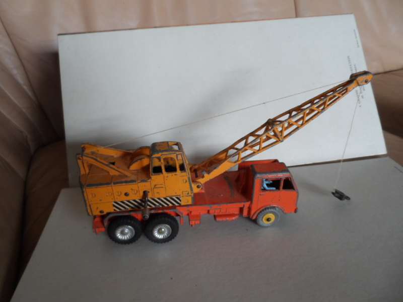Dinky Supertoys Meccano - #972 20 Ton Lorry - Mounted Crane - Made in England [d24]