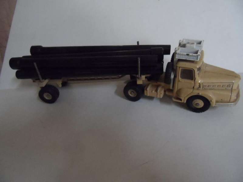Dinky Supertoys 893 Tracteur Unic Saharien Pipe Truck made in France boxed  [d24]