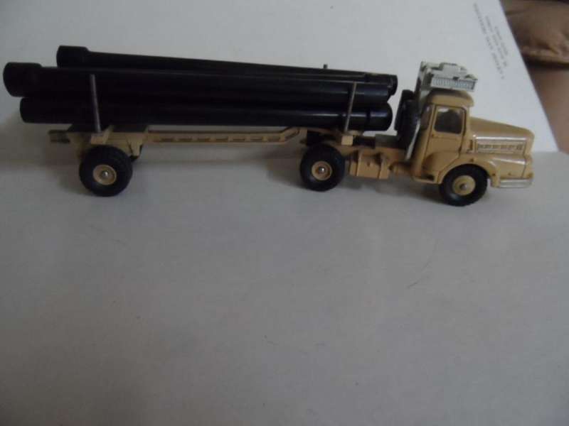 Dinky Supertoys 893 Tracteur Unic Saharien Pipe Truck made in France boxed  [d24]