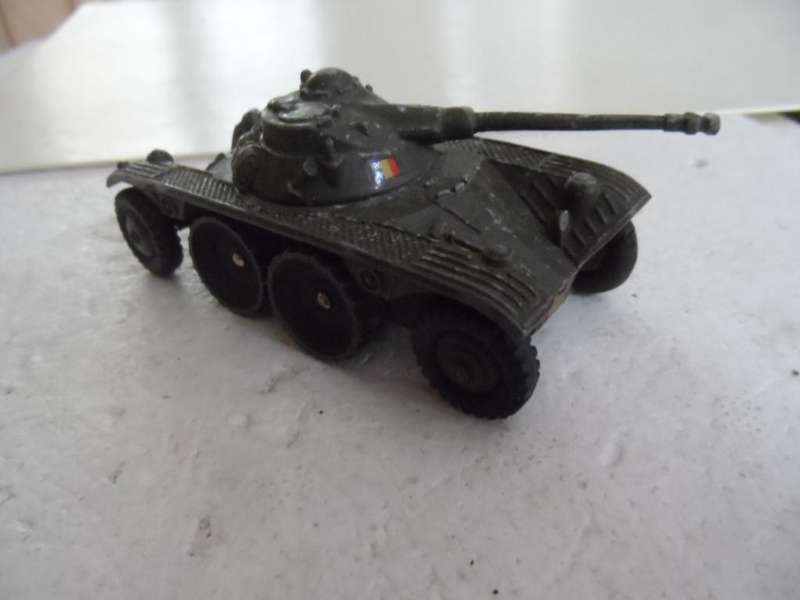 French Dinky 80A Panhard EBR 75 - Good Vintage Original Model 1950s-  [m100]