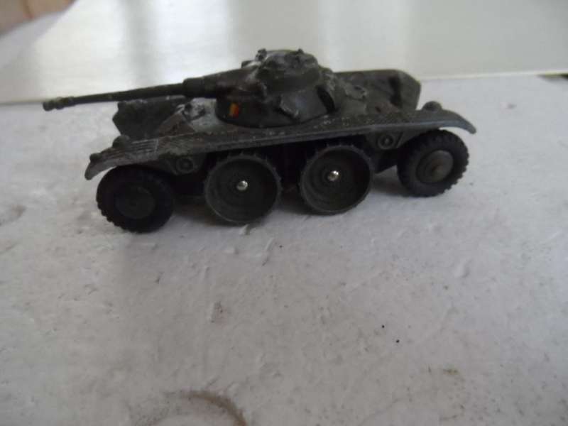 French Dinky 80A Panhard EBR 75 - Good Vintage Original Model 1950s-  [m100]