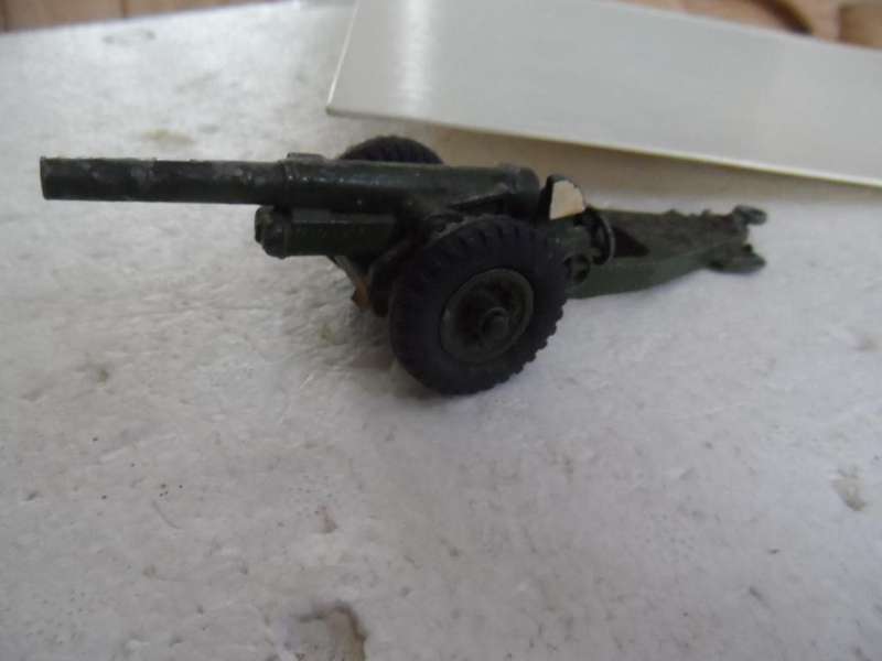 Dinky Toys #693 Howitzer Field Gun - Original Vintage- UNBOXED  [M43]
