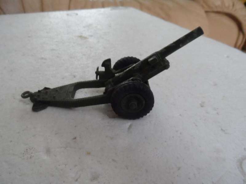 Dinky Toys #693 Howitzer Field Gun - Original Vintage- UNBOXED  [M43]